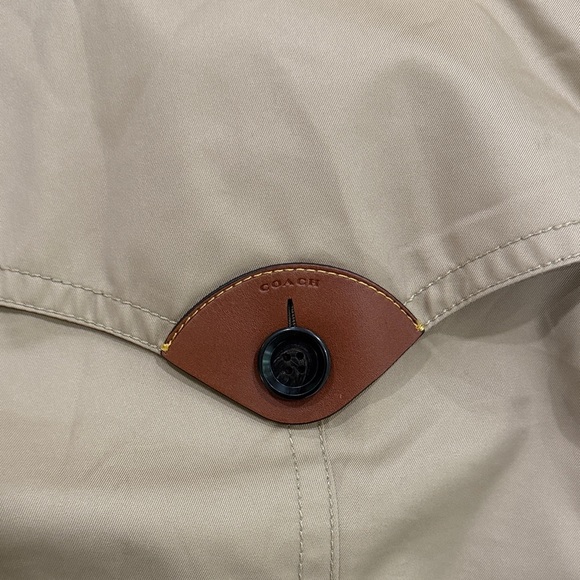 Coach Trench Coat with Heart Animal Print - Picture 11 of 12